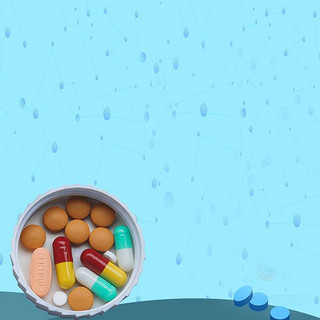 医疗药品背景素材 为健康科普与行业传播添彩
